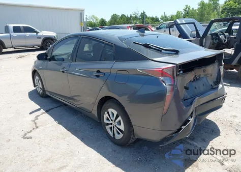 2017 Toyota Prius Four from USA, damaged, VIN JTDKARFU4H3049684